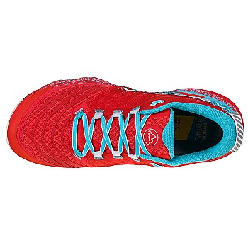 Akasha II Woman -  Hibiscus/malibu blue