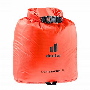 שק אטום למים 5 ליטר-Deuter Light Drypack 5L Papaya שק אטום למים 5 ליטר-Deuter Light Drypack 5L Papaya