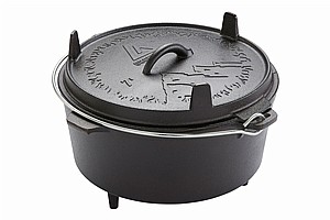 סיר ברזל יצוק לבישול בשטח - ASKJA POT 7L סיר ברזל יצוק לבישול בשטח - ASKJA POT 7L