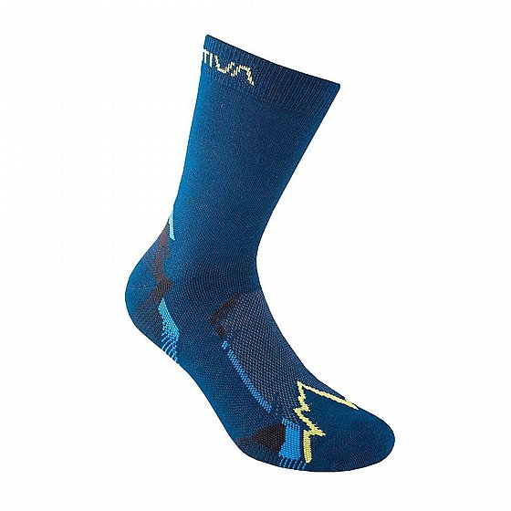 ���� ������� - La sportiva - X-Cursion Socks - Storm blue/lime punch