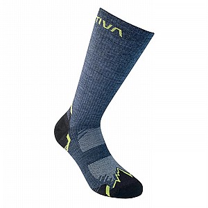 גרבי מטיילים - La Sportiva - Hiking Socks - Storm blue/lime punch גרבי מטיילים - La Sportiva - Hiking Socks - Storm blue/lime punch