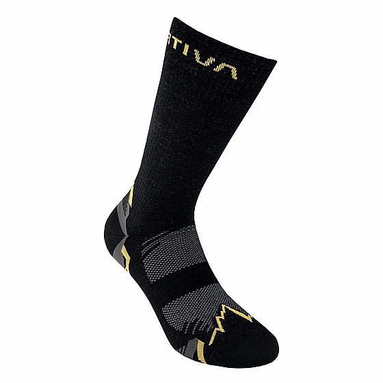 ���� ������� - La Sportiva - Hiking Socks - black yelow