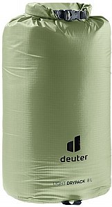 שק אטום למים 8 ליטר -Deuter Light Drypack 8L grove שק אטום למים 8 ליטר -Deuter Light Drypack 8L grove